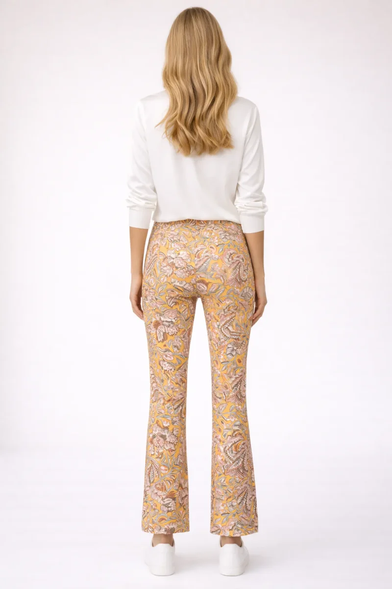 Hose „Cindy“ Gelb | Multicolor – Bild 5